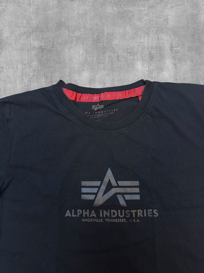 Alpha Industries T-Shirt Schwarz M Damen