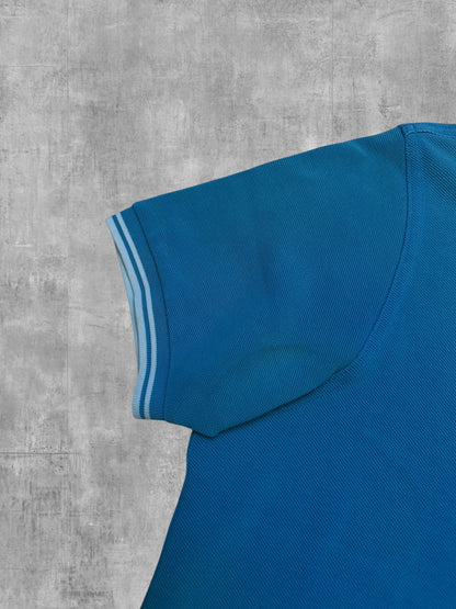 Fred Perry Polo Shirt Hellblau M Slim Fit