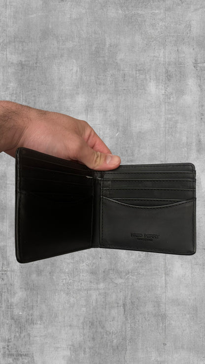 Fred Perry Card Holder Portmonee Schwarz