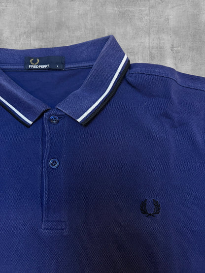 Fred Perry Polo Shirt Navy Blau L