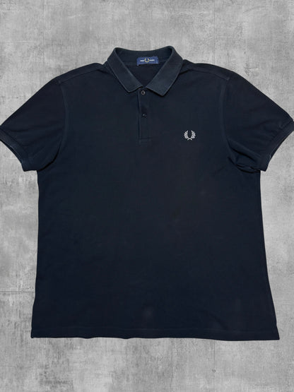 Fred Perry Polo Shirt Schwarz L
