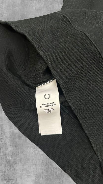 Fred Perry Sweatshirt Schwarzgrün S