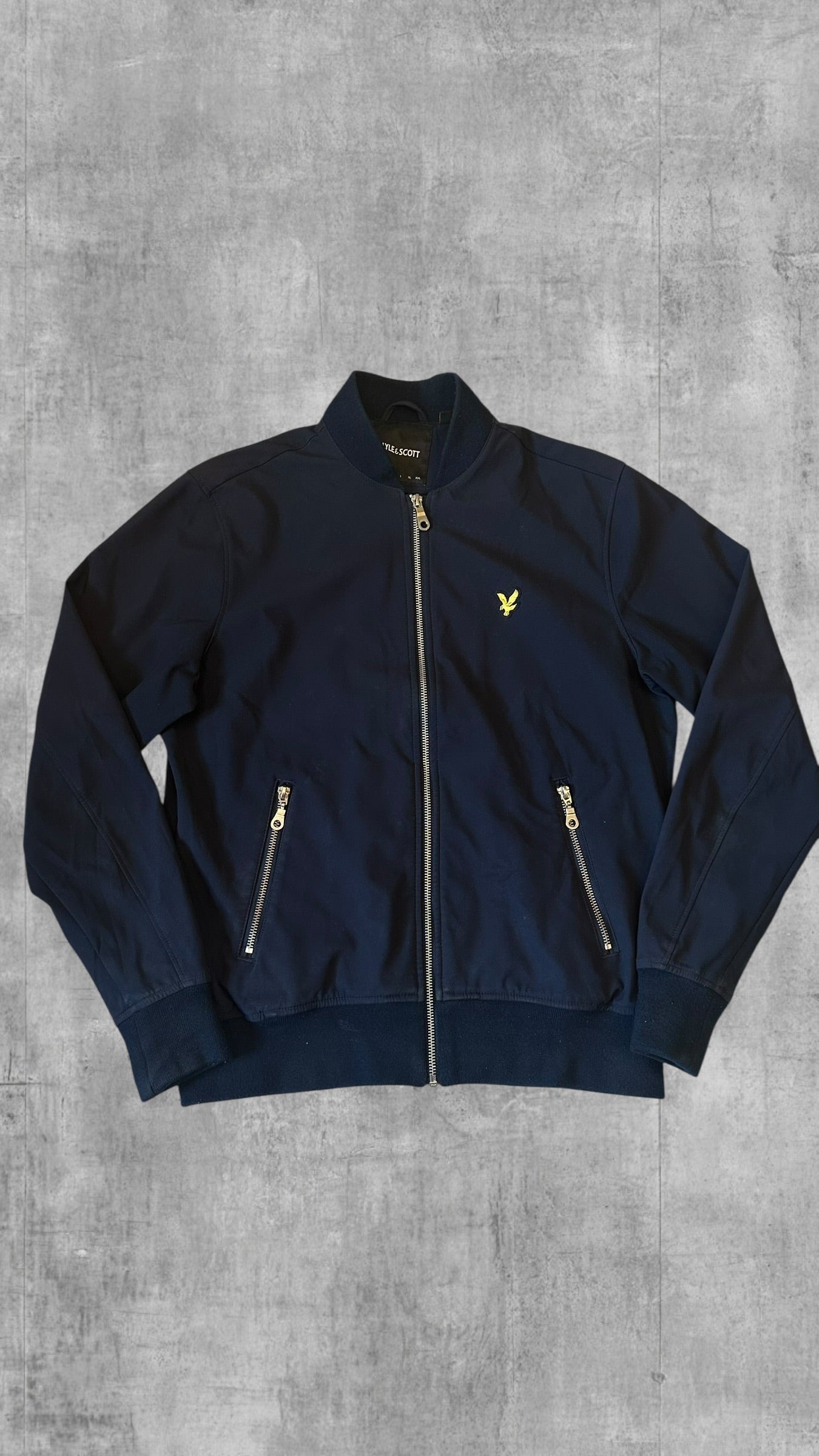 Lyle & Scott Softshelljacke Regenjacke Navy Blau XS