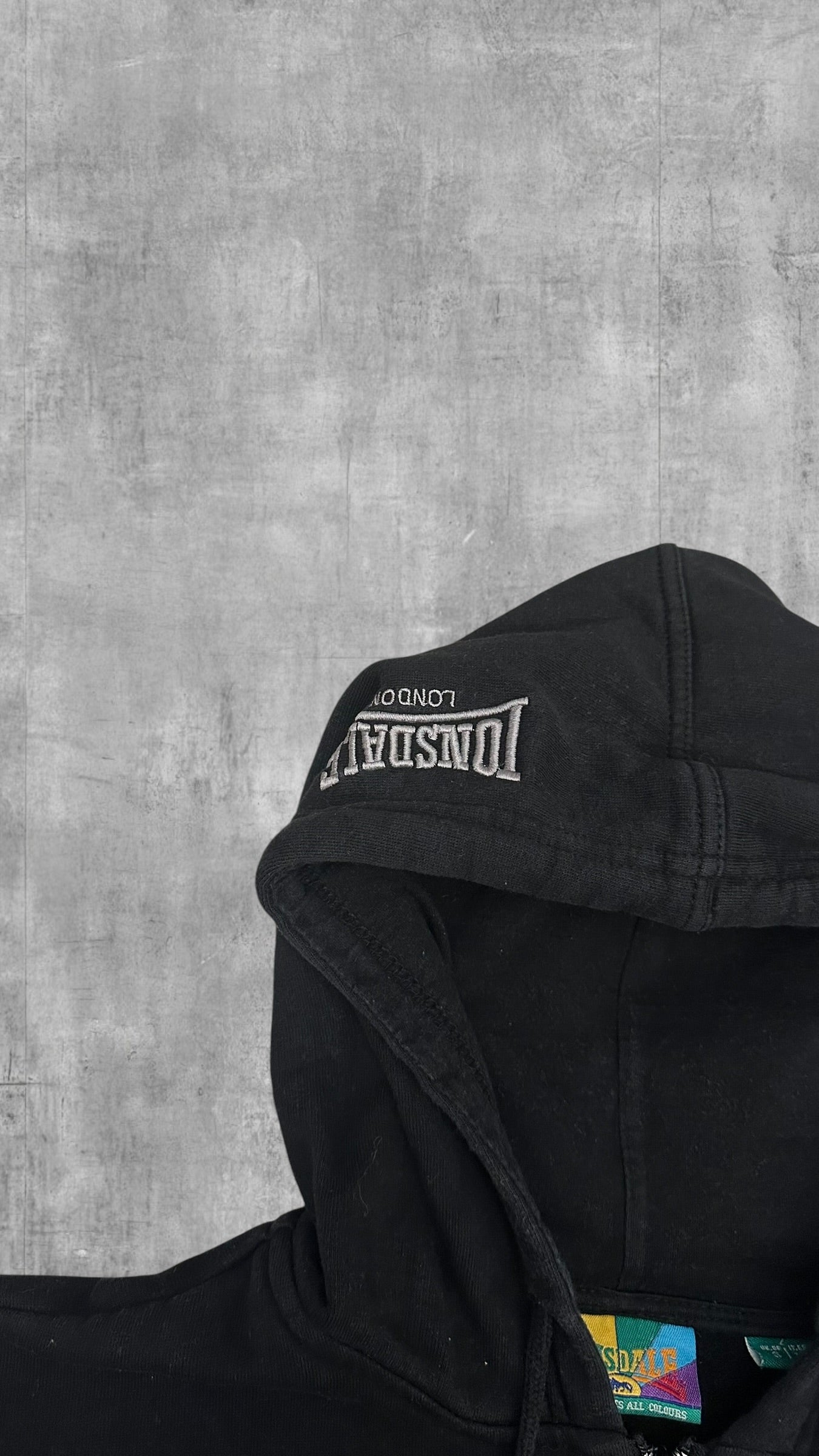 Lonsdale London Zip Hoodie Schwarz S