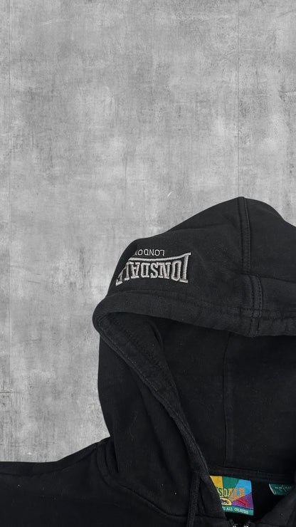 Lonsdale London Zip Hoodie Schwarz S