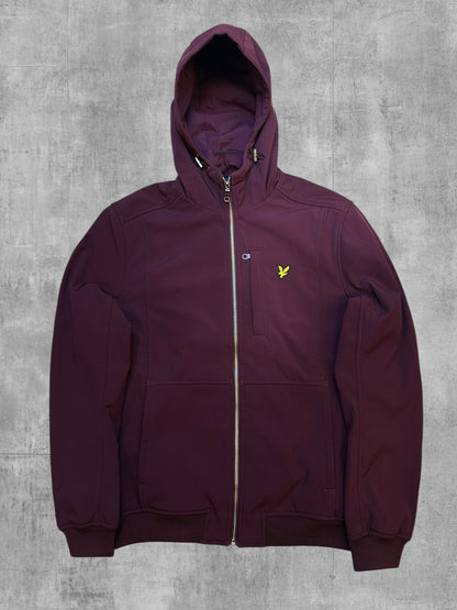 Lyle & Scott Giacca softshell Giacca impermeabile Bordeaux S