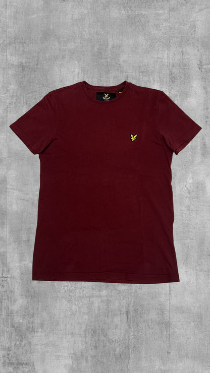 Lyle & Scott T-shirt Weinrot XS