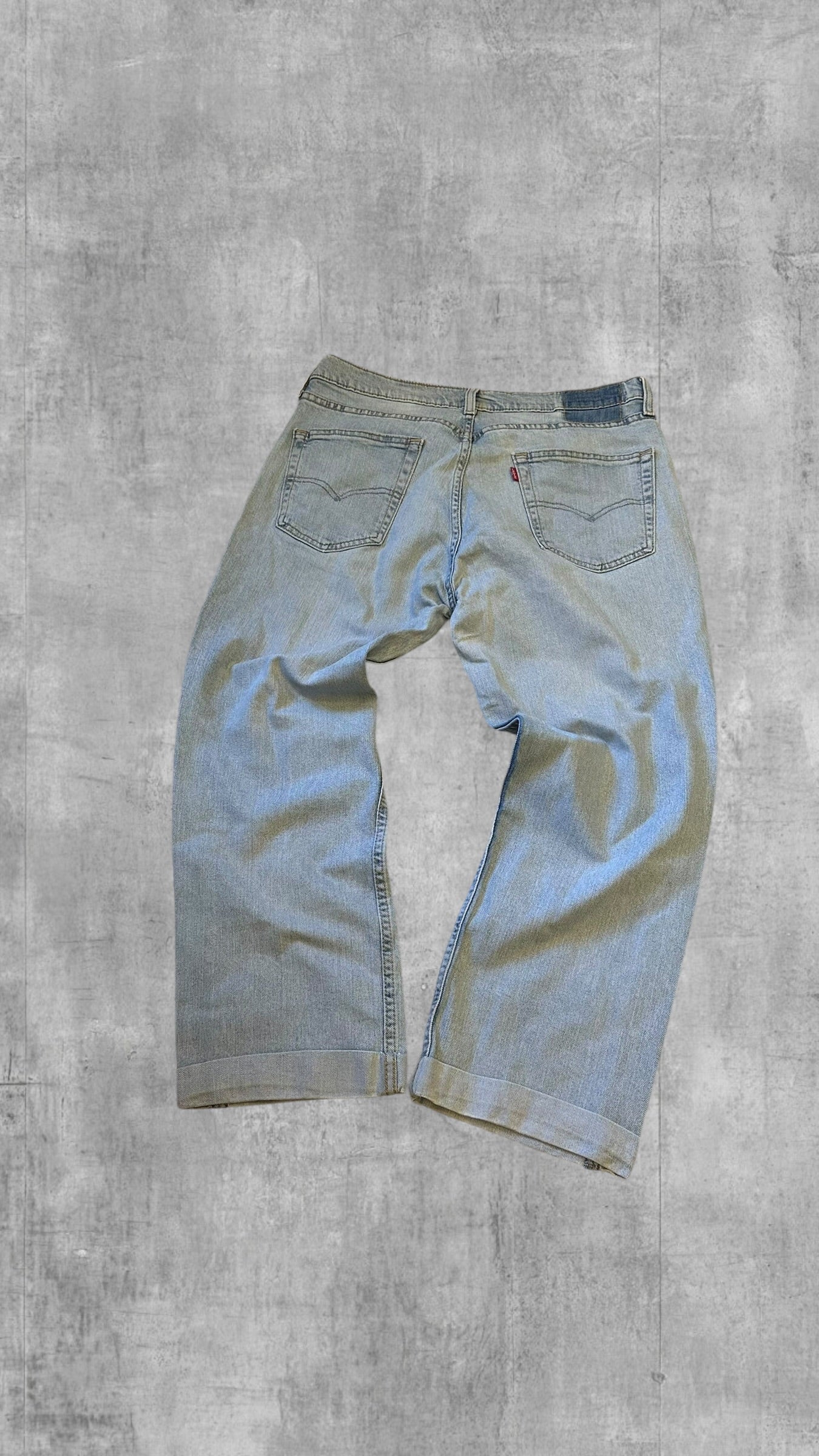 Levi’s Jeans M breit Hellblau