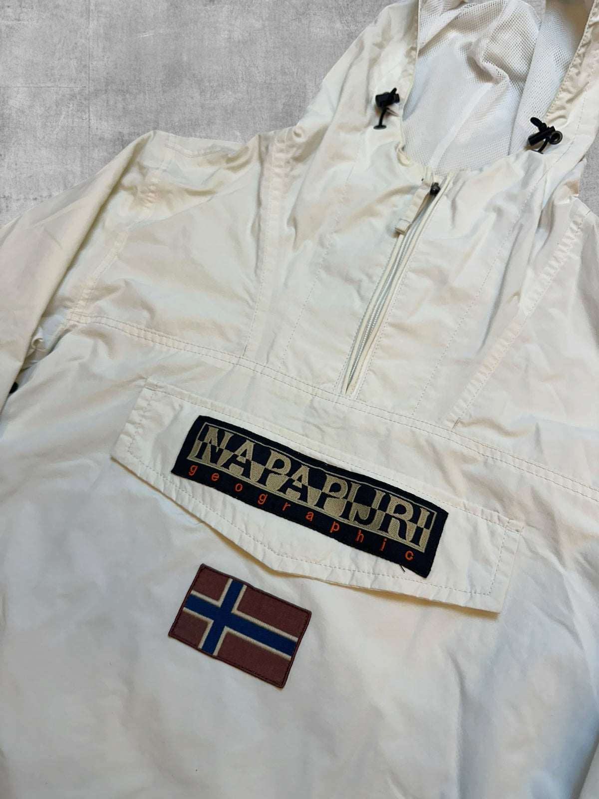Napapijri Regenjacke Windbreaker Weiß M