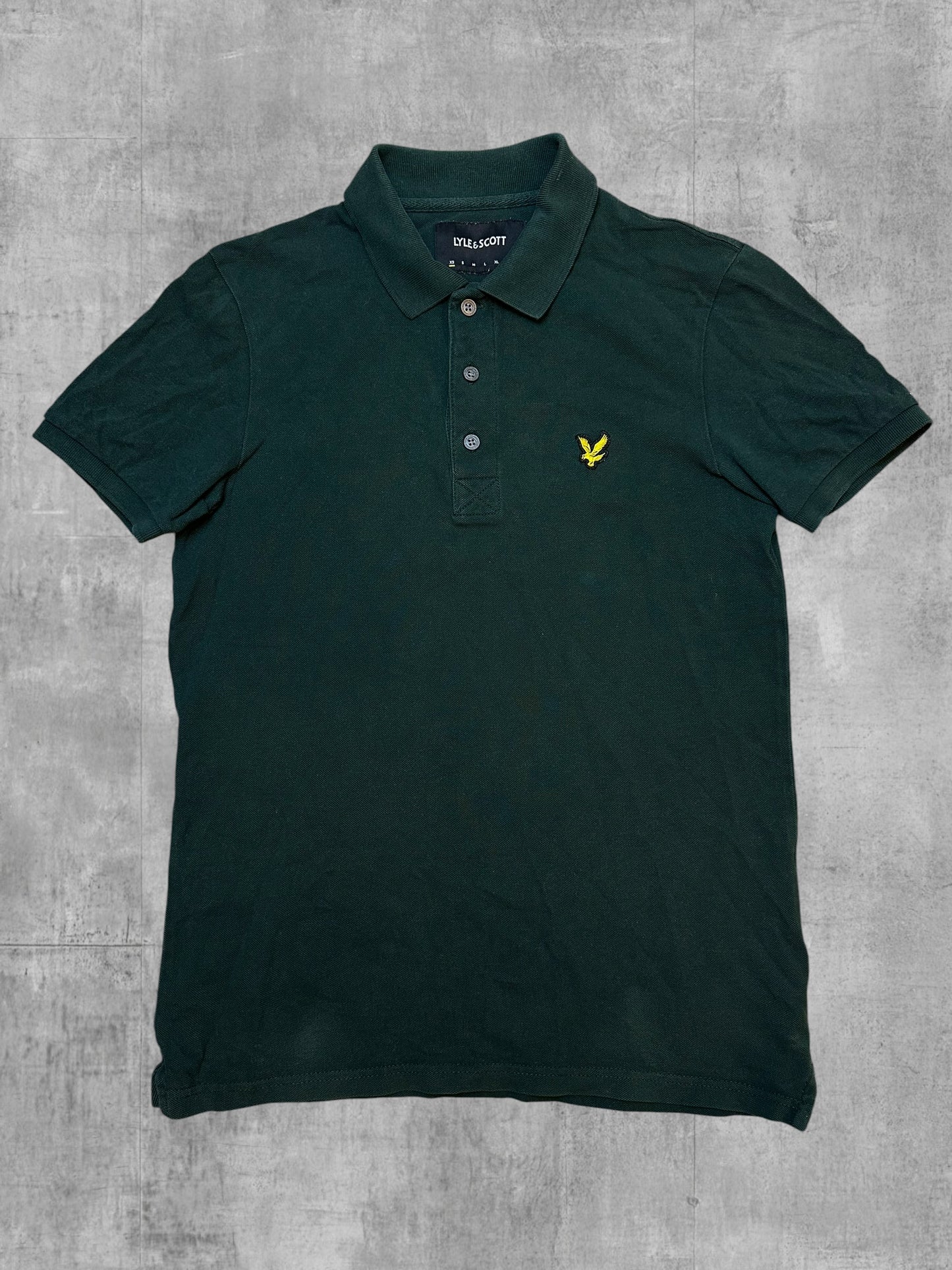 Fred Perry Polo Shirt Dunkelgrün XS