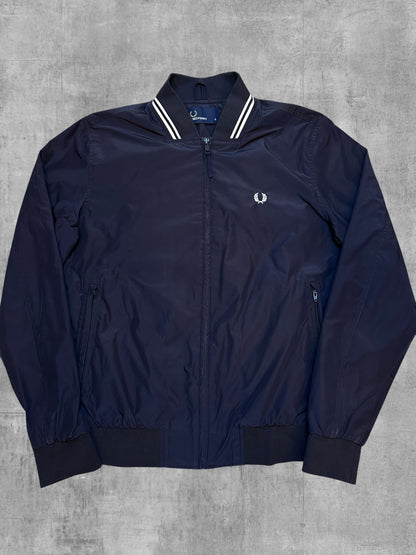 Fred Perry Bomberjacke Navy Blau S