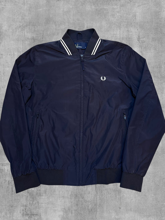 Fred Perry Bomberjacke Navy Blau S