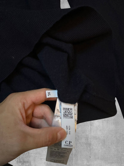 C.P. Company Half Zip Rollkragenpullover Schwarz L - XL
