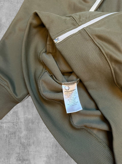 Fred Perry Trainingsjacke Taped Khaki M