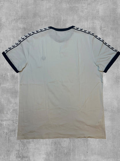 Fred Perry T-shirt taped Weiß L