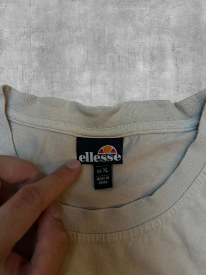 Ellesse T-shirt Beige XL