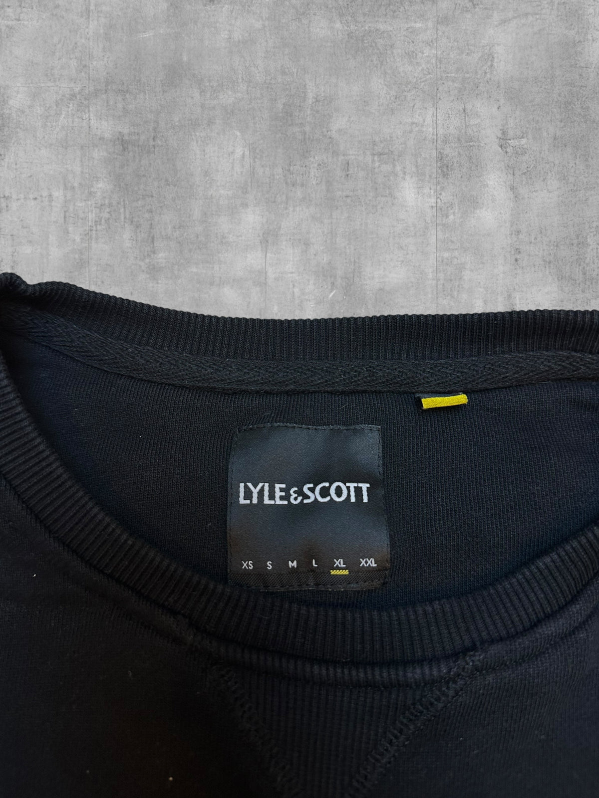 Lyle & Scott Sweatshirt Schwarz XL