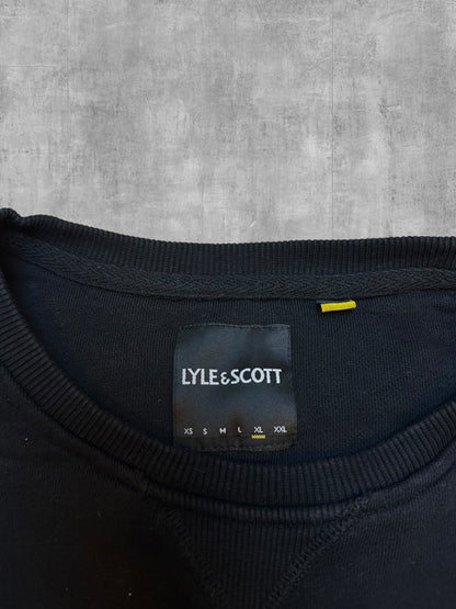 Lyle & Scott Sudadera Negro XL