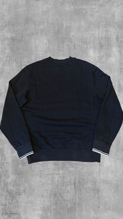 Fred Perry Sweatshirt Schwarz L