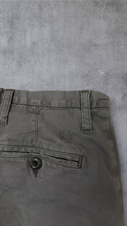 Fred Perry Chino Hose Grau M