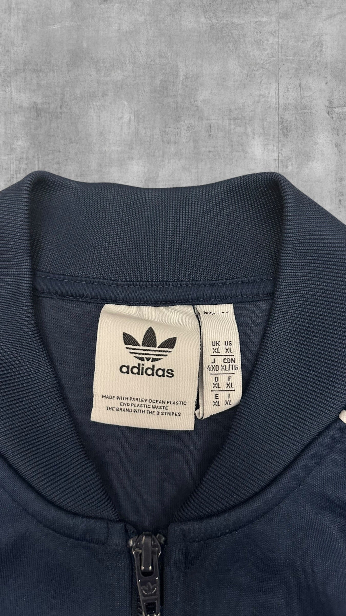 Adidas Firebird Vintage Trainingsjacke Navy Blau M