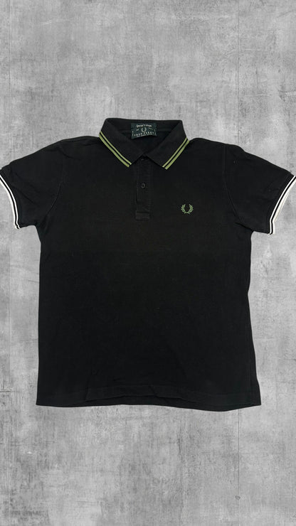 Fred Perry Polo Shirt Schwarz S
