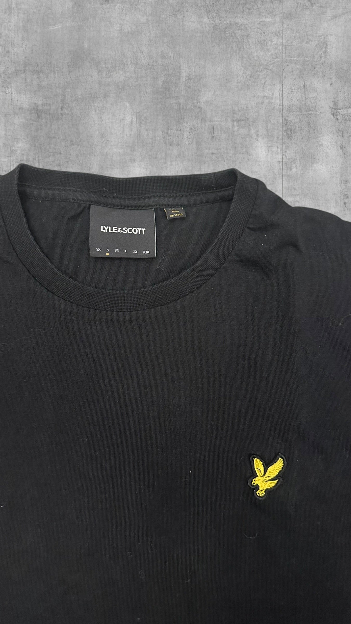Lyle & Scott T-shirt Schwarz S
