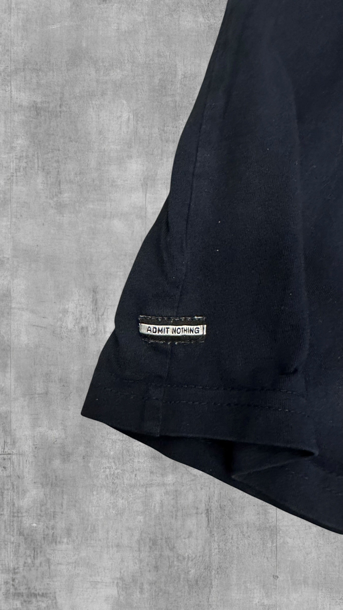 Weekend Offender T-shirt Navy Blau Weiß L