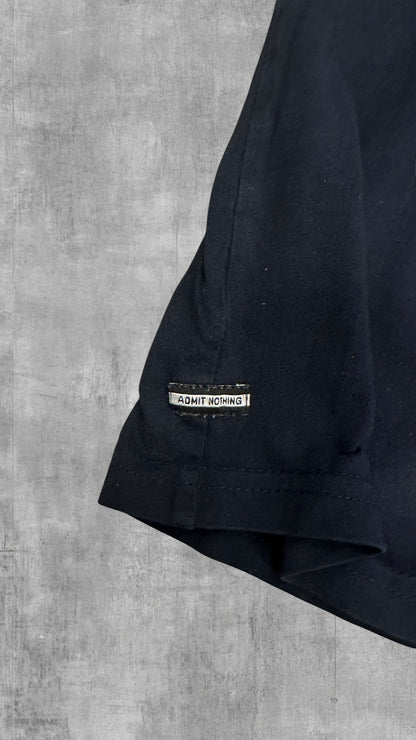 Weekend Offender T-shirt Navy Blau Weiß L