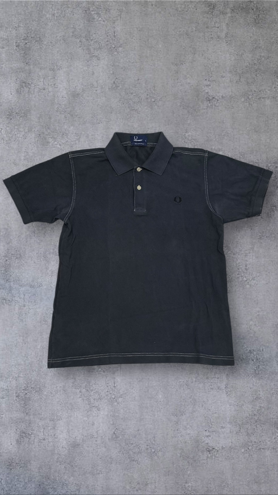 Fred Perry Polo Shirt Grau S