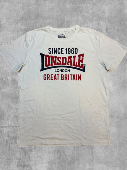 Lonsdale London T-Shirt Weiß L