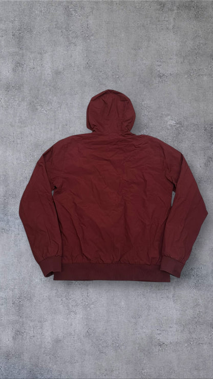 Fred Perry Regenjacke Bomberjacke Weinrot Größe M