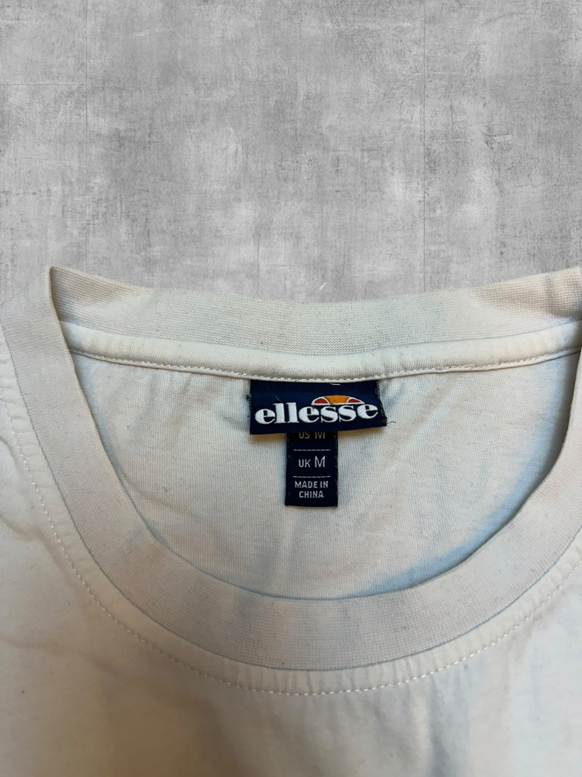Ellesse T-shirt Weiß M