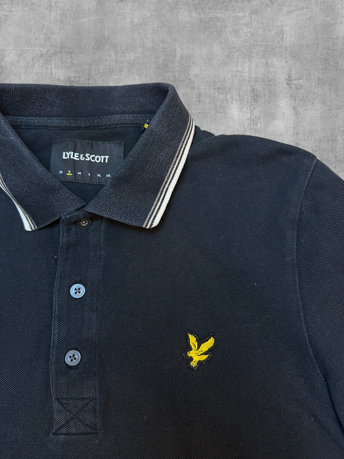 Lyle & Scott Polo Shirt Schwarz S