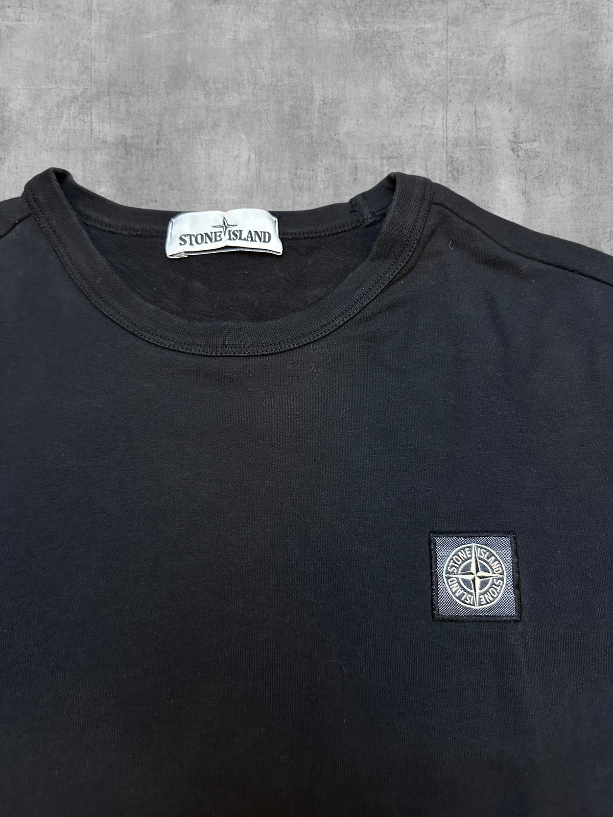 Stone Island Sweatshirt Schwarz M