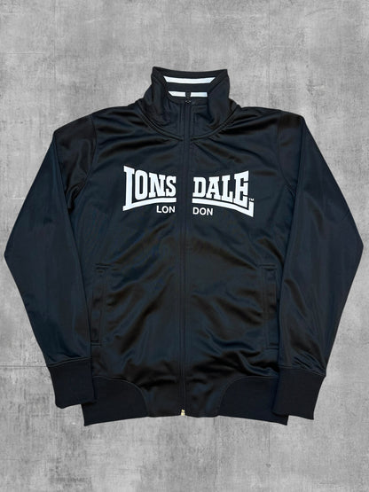 Lonsdale London Veste de survêtement Noir Blanc L