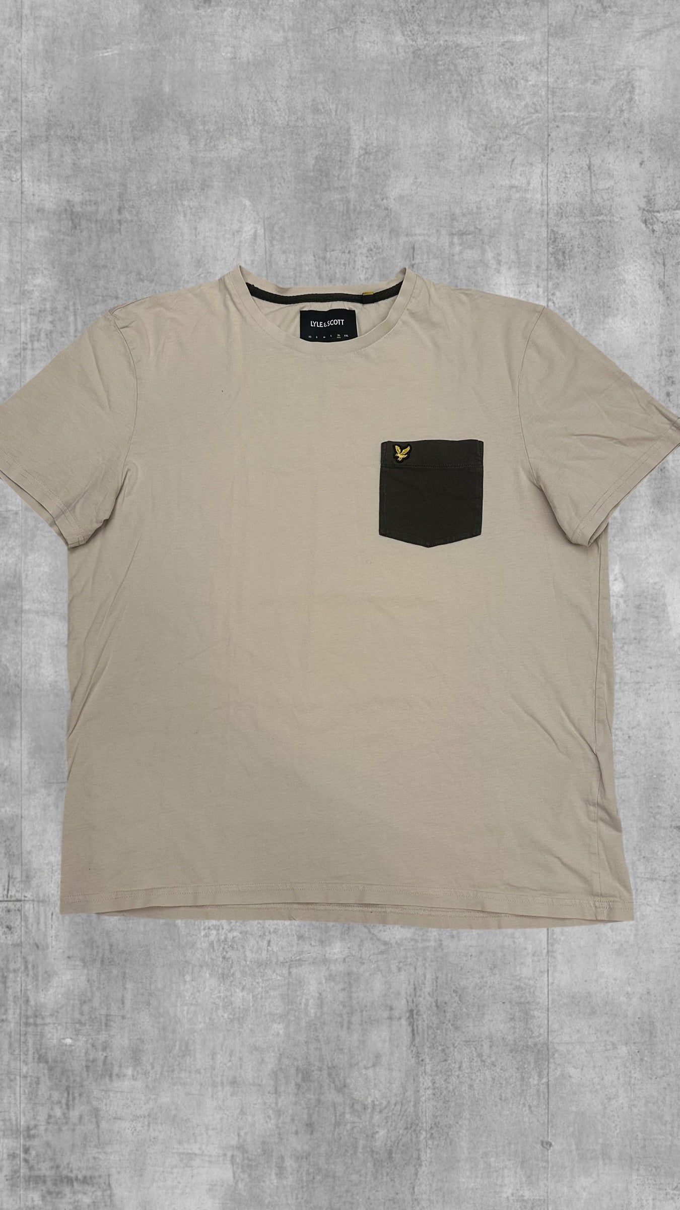 Lyle & Scott T-shirt Creme Weiß XL