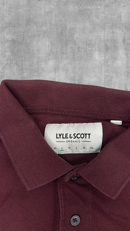 Lyle & Scott Polo Shirt Weinrot S