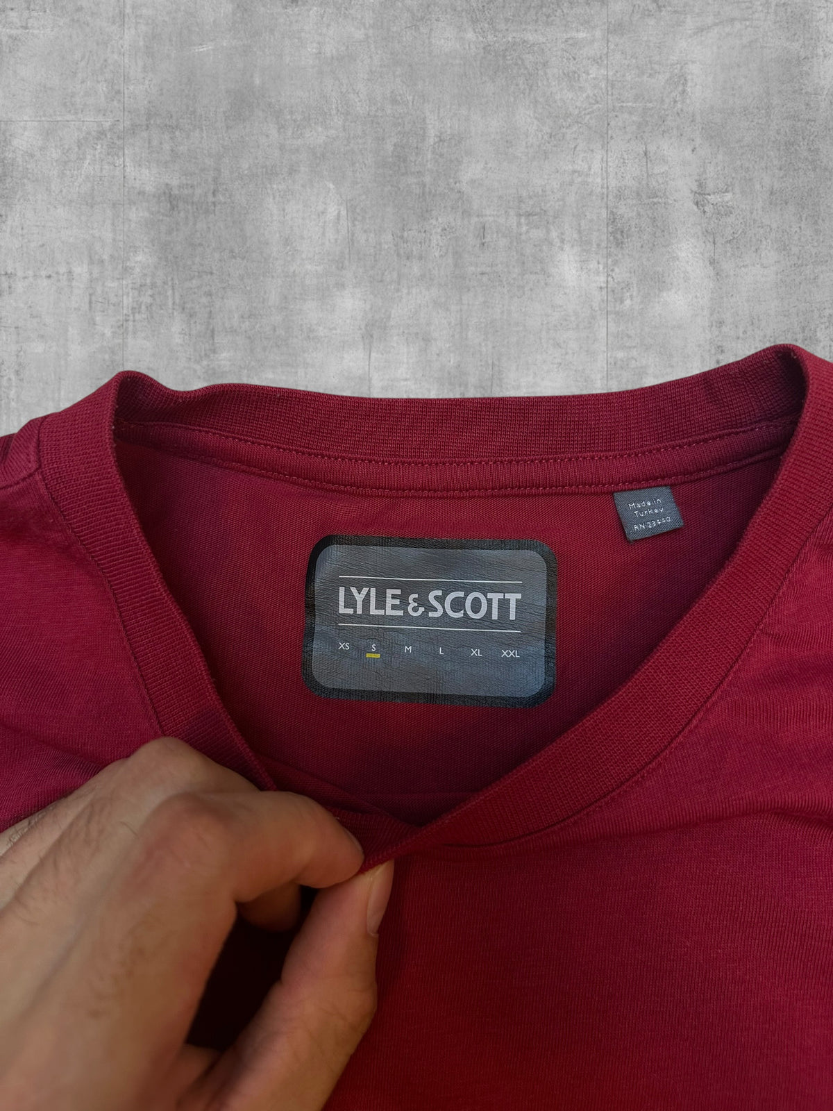 Lyle & Scott T-shirt Rot S