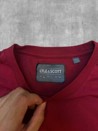 Lyle & Scott T-shirt Rot S