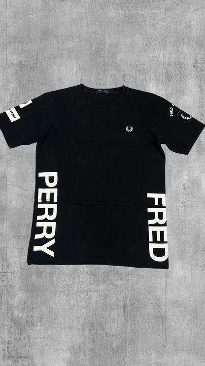 Fred Perry T-shirt Schwarz Weiß S