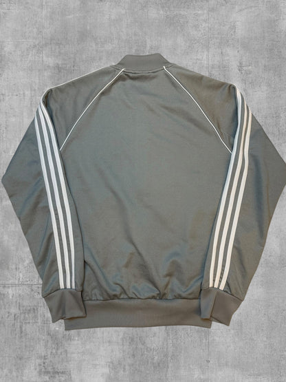Adidas Firebird Trainingsjacke Grau Weiß M