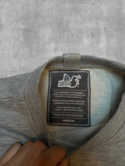 Peaceful Hooligan Sweatshirt Grau M