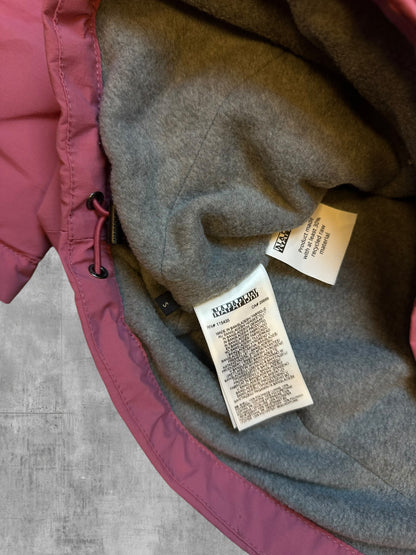 Napapijri Lined Rain Jacket Windbreaker Pink S