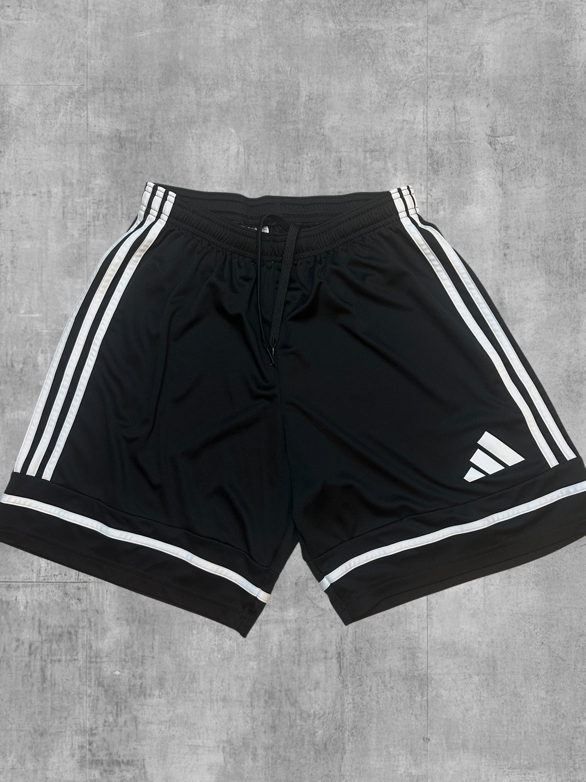 Adidas Shorts Schwarz Weiß S