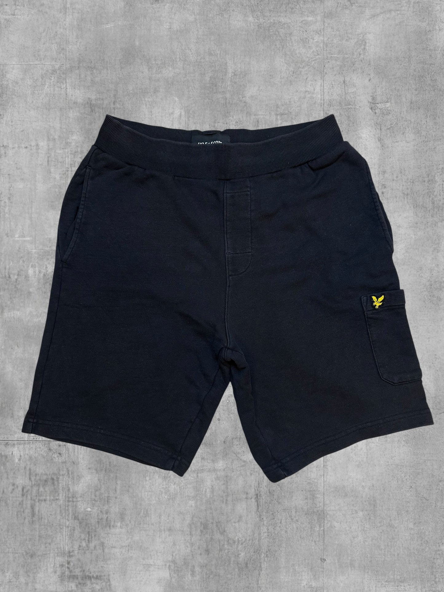Lyle & Scott Shorts Kurze Hose Schwarz S