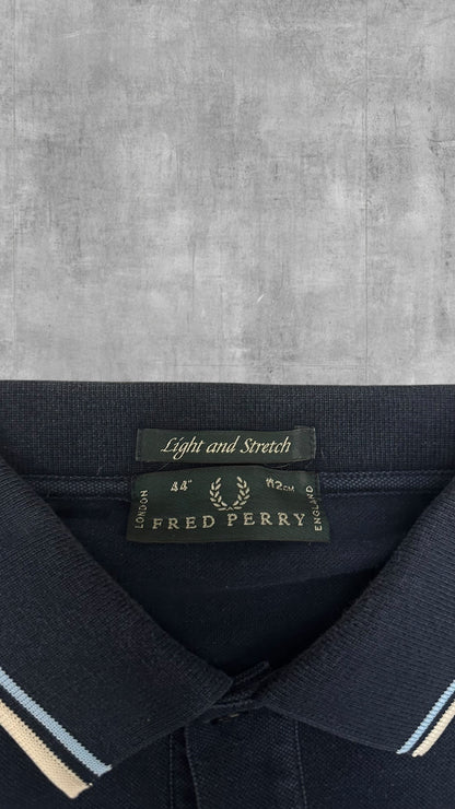 Fred Perry Polo Shirt Schwarzblau L