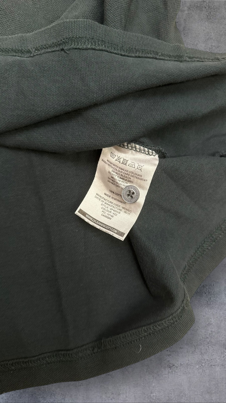 Lyle & Scott Polo Shirt Dunkelgrün S