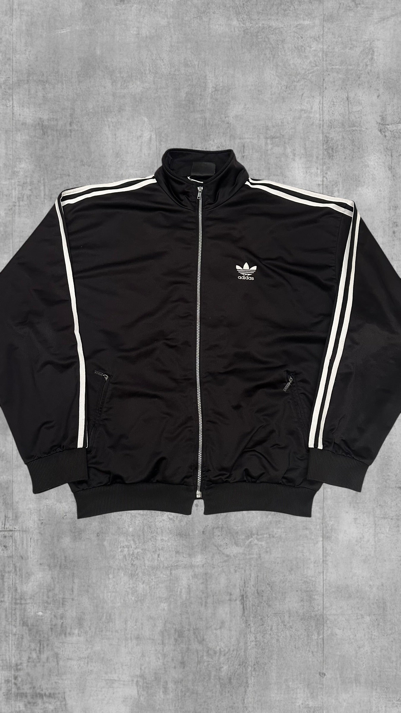 Adidas Firebird Trainingsjacke Schwarz Weiß XXXL