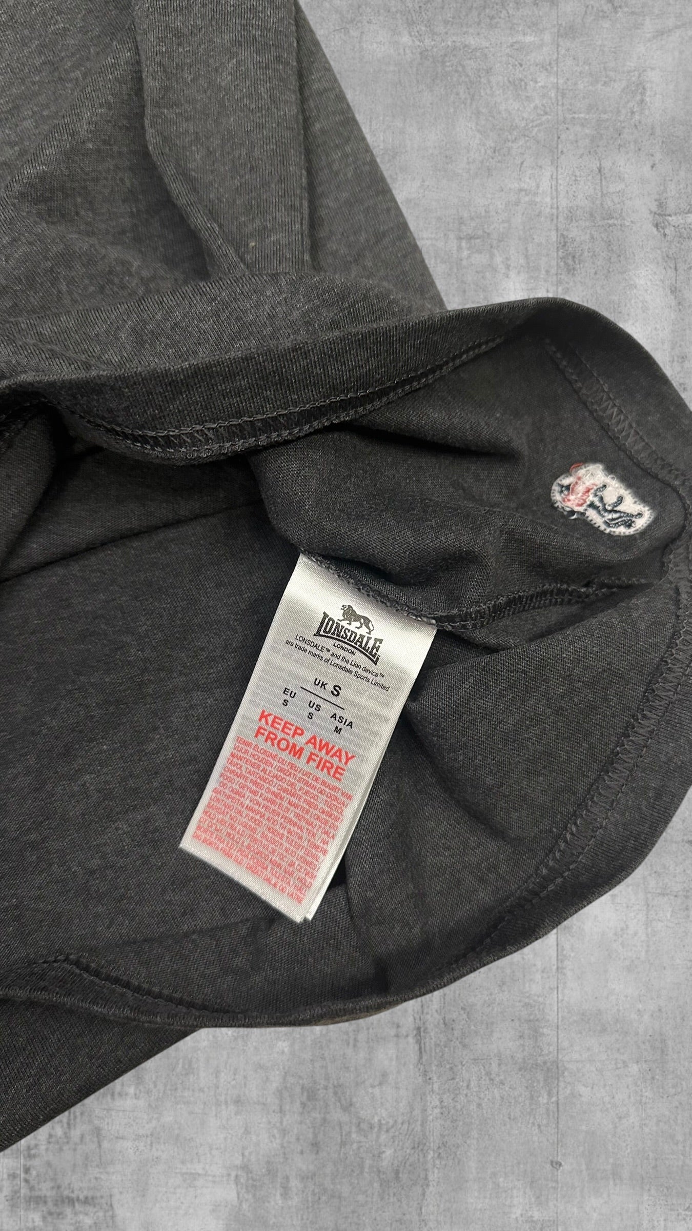 Lonsdale London T-Shirt Grau S